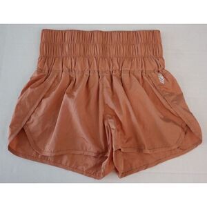 Free People Movement OB1128291 Women's Sz S Brushed Apricot The Way Home Shorts